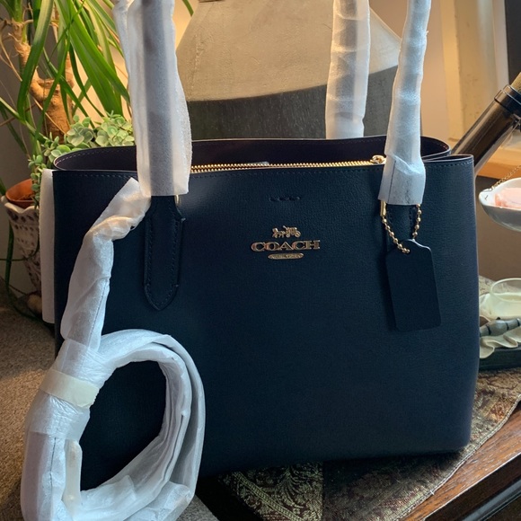 Authentic COACH 1941 double faced leather snap zip Satchel/Crossbody - Picture 3 of 14